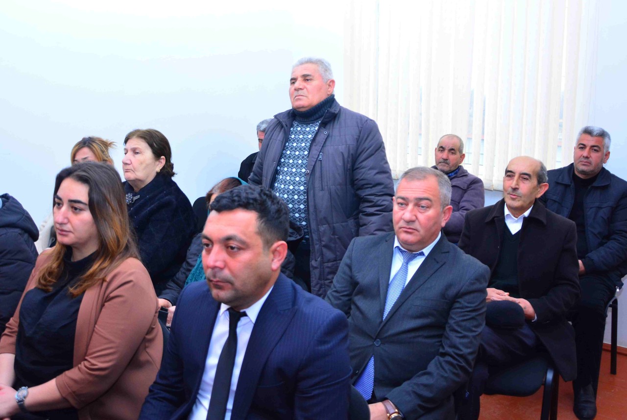 Ağstafanın icra başçısı növbəti səyyar qəbul keçirdi - FOTOLAR
